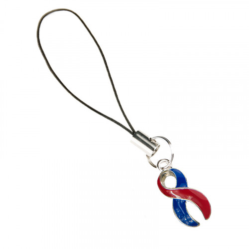 Congenital Heart Defects Awareness Charm (Blue & Red)