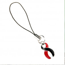 Murder Victims Awareness Charm (Black & Red )